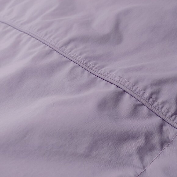 LL Bean Jacket Coat Size XL Lavender Plum Purple Nylon Hooded Windbreaker Shell - Picture 6 of 12